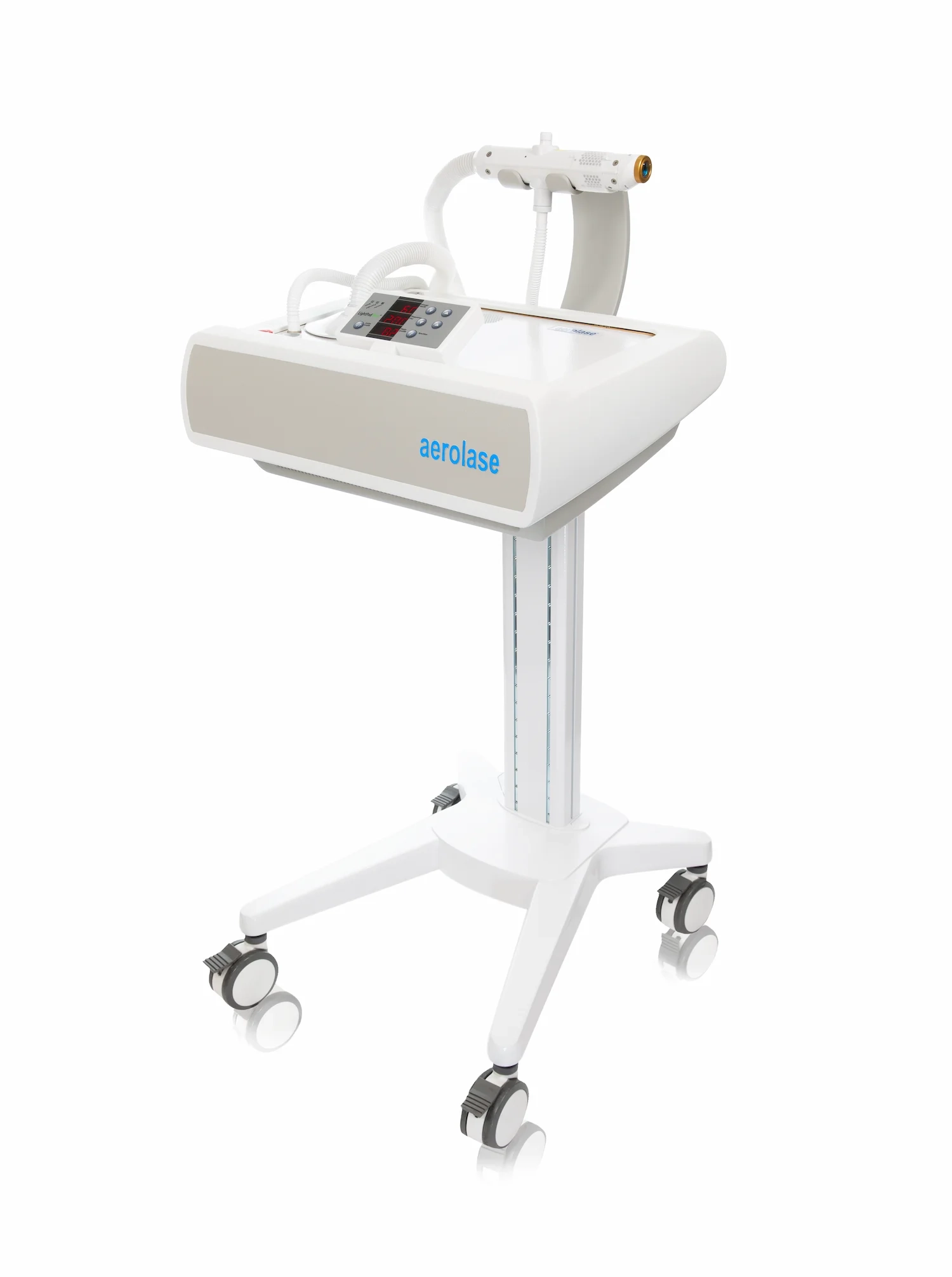 The Aerolase Neo Elite laser on its stand